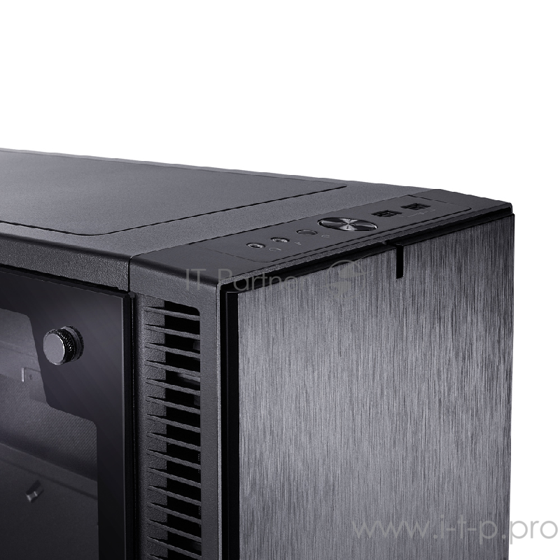 Корпус Fractal Design Define Mini C TG черный без БП mATX 5x120mm 4x140mm 2xUSB3.0 audio bott PSU