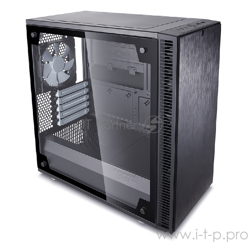 Корпус Fractal Design Define Mini C TG черный без БП mATX 5x120mm 4x140mm 2xUSB3.0 audio bott PSU