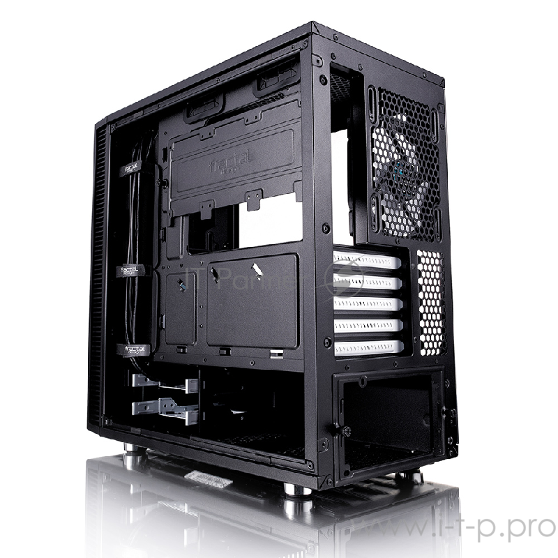 Корпус Fractal Design Define Mini C TG черный без БП mATX 5x120mm 4x140mm 2xUSB3.0 audio bott PSU