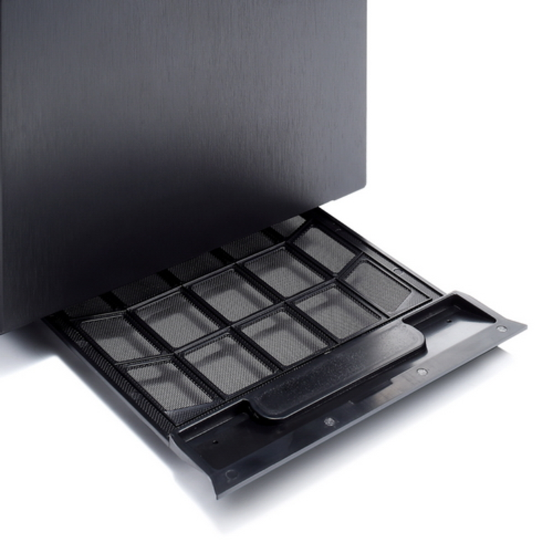 Корпус Fractal Design Define Nano S Window черный без БП miniITX 4x120mm 3x140mm 2xUSB3.0 audio bott