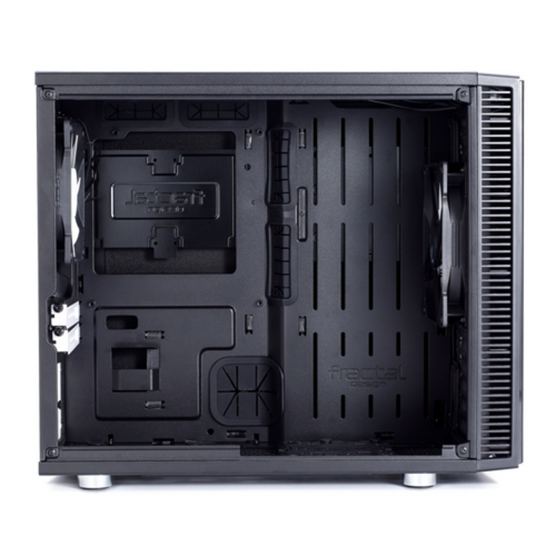 Корпус Fractal Design Define Nano S черный/черный без БП ITX 4x120mm 3x140mm 2xUSB3.0 audio bott PSU