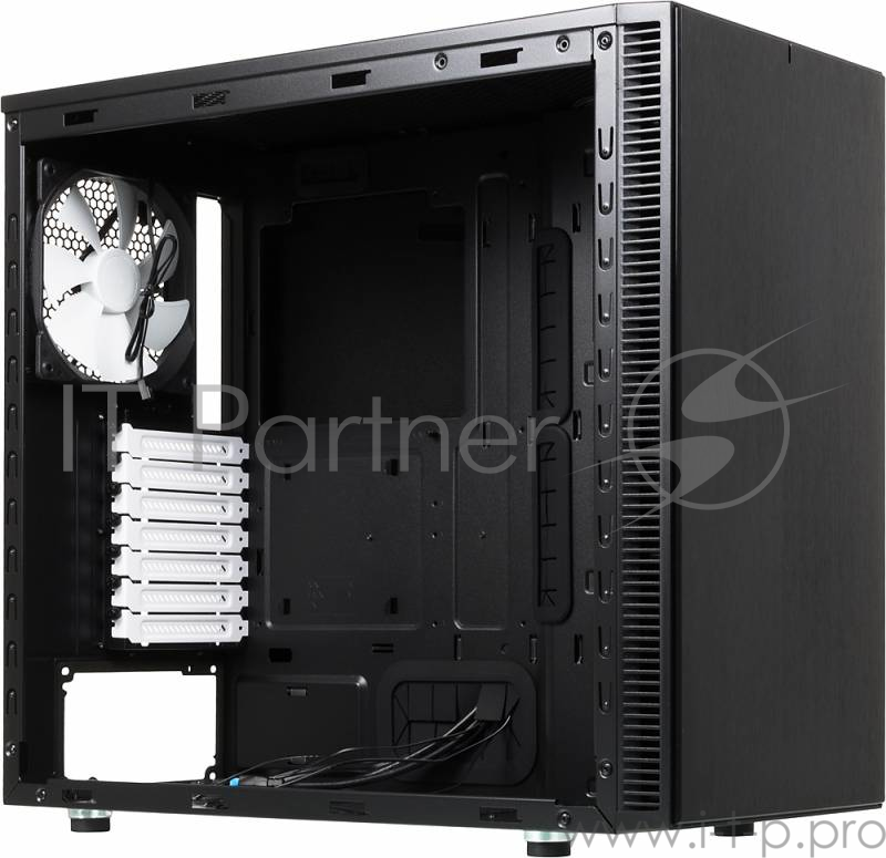 Корпус Fractal Design Define S черный/черный w/o PSU ATX 9x120mm 9x140mm 1x180mm 2xUSB3.0 audio bott