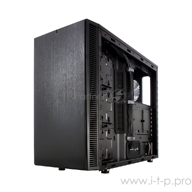 Корпус Fractal Design Define S черный/черный w/o PSU ATX 9x120mm 9x140mm 1x180mm 2xUSB3.0 audio bott
