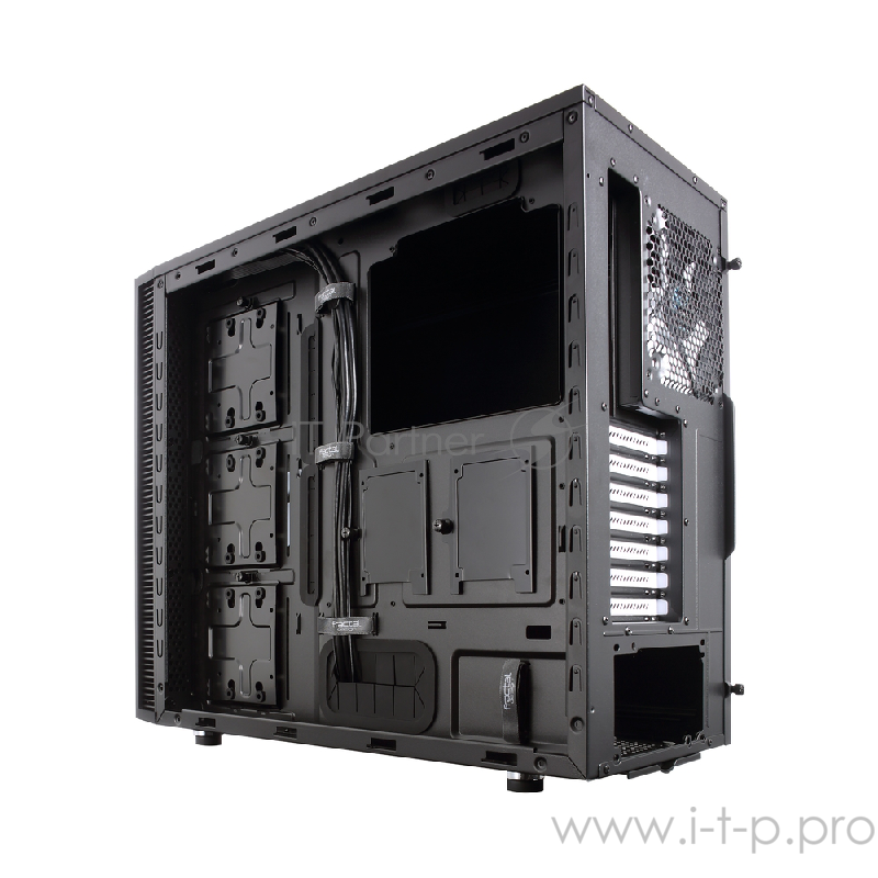 Корпус Fractal Design Define S черный/черный w/o PSU ATX 9x120mm 9x140mm 1x180mm 2xUSB3.0 audio bott