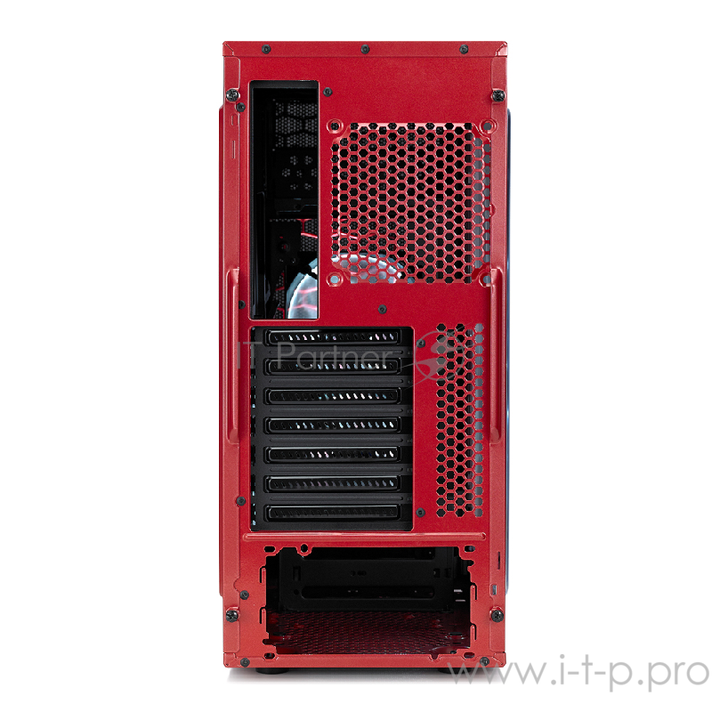 Корпус Fractal Design Focus G Red ATX, mATX, Mini-ITX, Midi-Tower, без БП, с окном, USB 2.0, USB 3.0, Audio