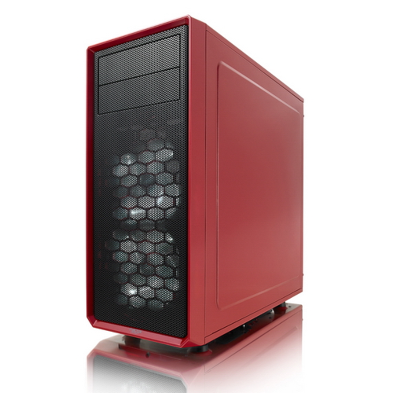 Корпус Fractal Design Focus G Red ATX, mATX, Mini-ITX, Midi-Tower, без БП, с окном, USB 2.0, USB 3.0, Audio