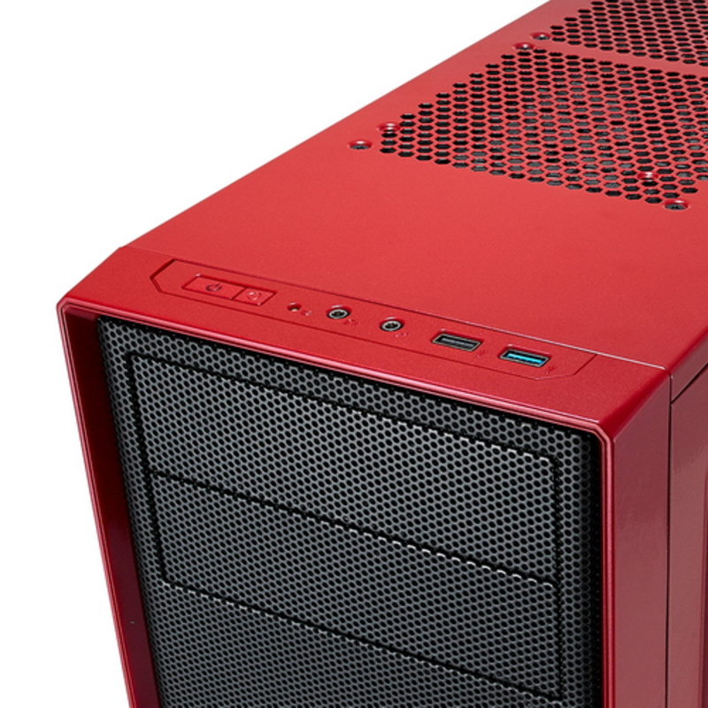 Корпус Fractal Design Focus G Red ATX, mATX, Mini-ITX, Midi-Tower, без БП, с окном, USB 2.0, USB 3.0, Audio
