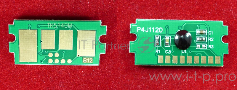 Чип для Kyocera Ecosys P6130cdn/M6x30cdn (TK5140M) Magenta 5K (ELP,)