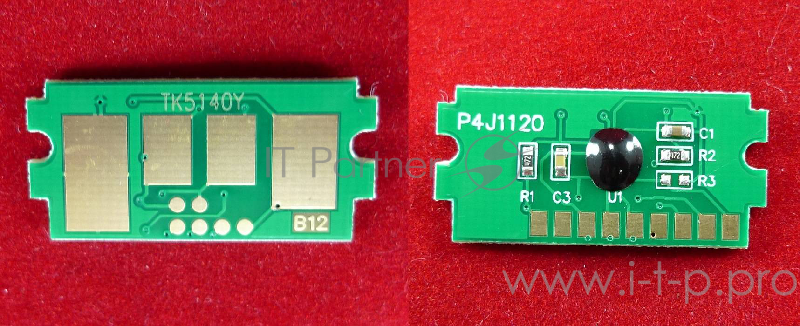 Чип для Kyocera Ecosys P6130cdn/M6x30cdn (TK5140Y) Yellow 5K (ELP,)