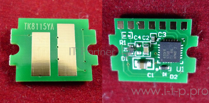 Чип для Kyocera Ecosys M8124cidn/M8130cidn (TK-8115Y) Yellow 6K ELP Imaging®