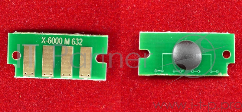 Чип Xerox Phaser 6000/6010/WC6015 Magenta (106R01632) 1K (ELP,)