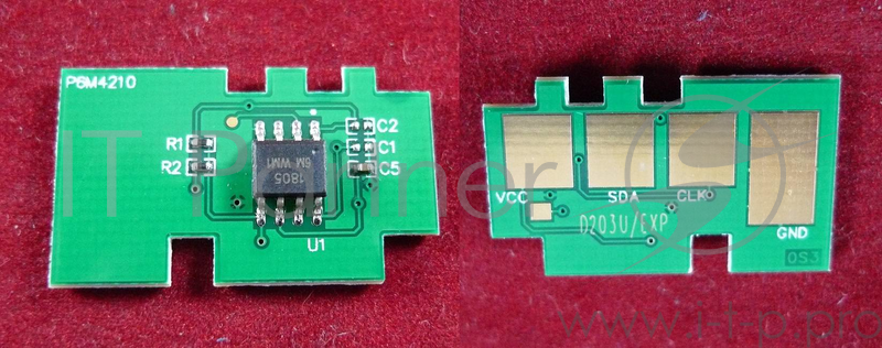 Чип Samsung SL-M4020/4070 (MLT-D203U) последняя версия 15K ELP Imaging®