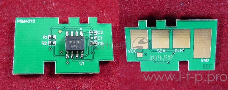 Чип Samsung SL-M4020/4070 (MLT-D203U) последняя версия 15K ELP Imaging®