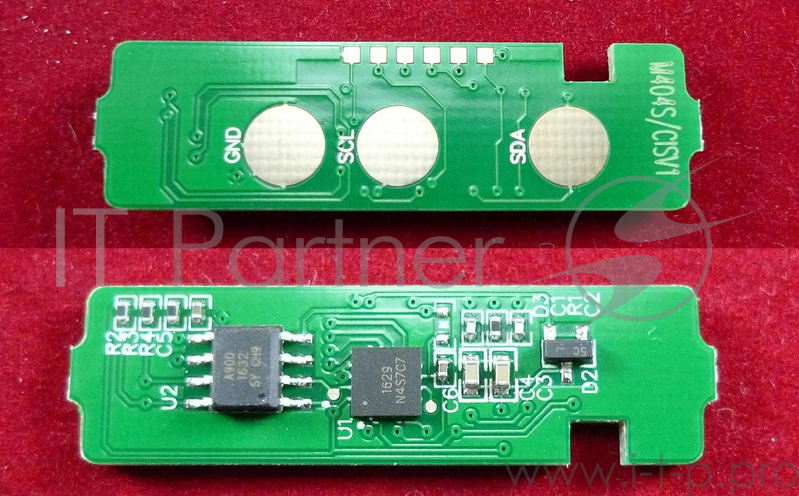 Чип Samsung SL-C430/480 (СLT-M404S) Magenta 1K (ELP,)