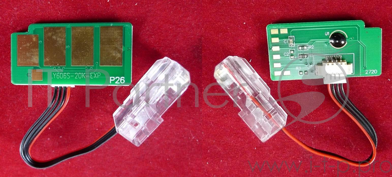 Чип Samsung CLX-9350ND (CLT-Y606S) Yellow 20K (ELP,)