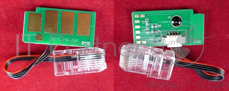 Чип Samsung CLX-9250/9252/9350/9352 (CLT-C607S) Cyan 15K (ELP,)