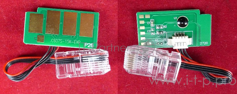 Чип Samsung CLX-9250/9252/9350/9352 (CLT-C607S) Cyan 15K (ELP,)