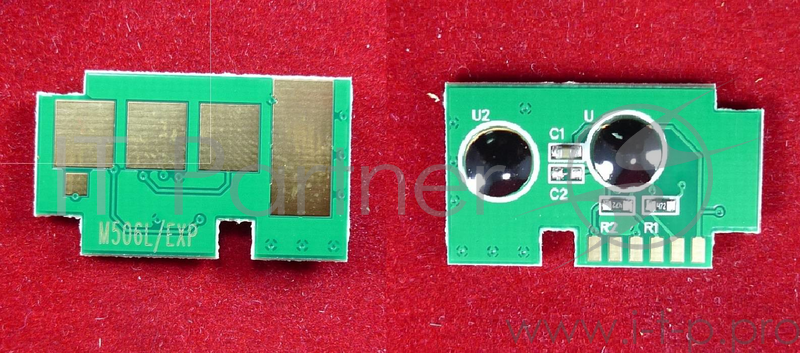 Чип Samsung CLP-680/680DW/680DN /CLX-6260FR/6260FD/6260FW/6260 (MLT-506L-M) Magenta 3.5K (ELP )