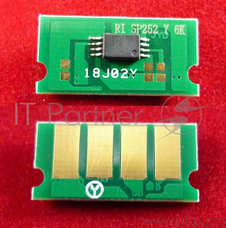 Чип Ricoh Aficio SP C252Dn/C252Sf/C262Dnw/C262Sf Yellow 6K (SPC252HE) ELP Imaging®