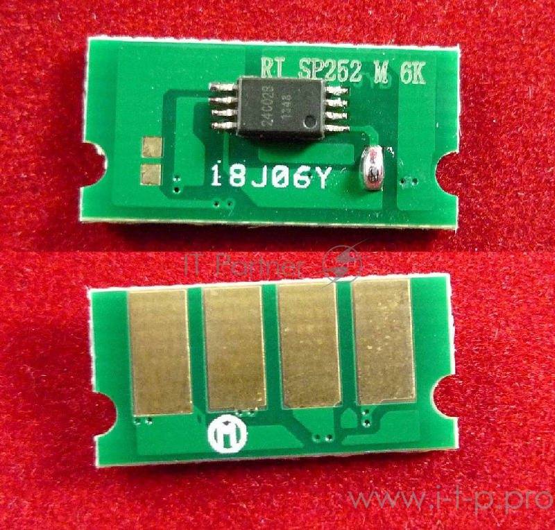 Чип Ricoh Aficio SP C252Dn/C252Sf/C262Dnw/C262Sf Magenta 6K (SPC252HE) ELP Imaging®