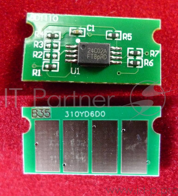 Чип Ricoh Aficio SP C231/C232/C242/C251/C310/C311/ Yellow 6K (SPC310HE) (ELP Imaging®)