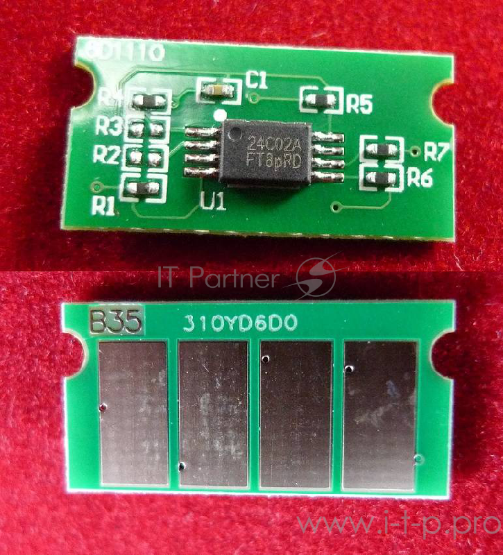 Чип Ricoh Aficio SP C231/C232/C242/C251/C310/C311/ Yellow 6K (SPC310HE) (ELP Imaging®)