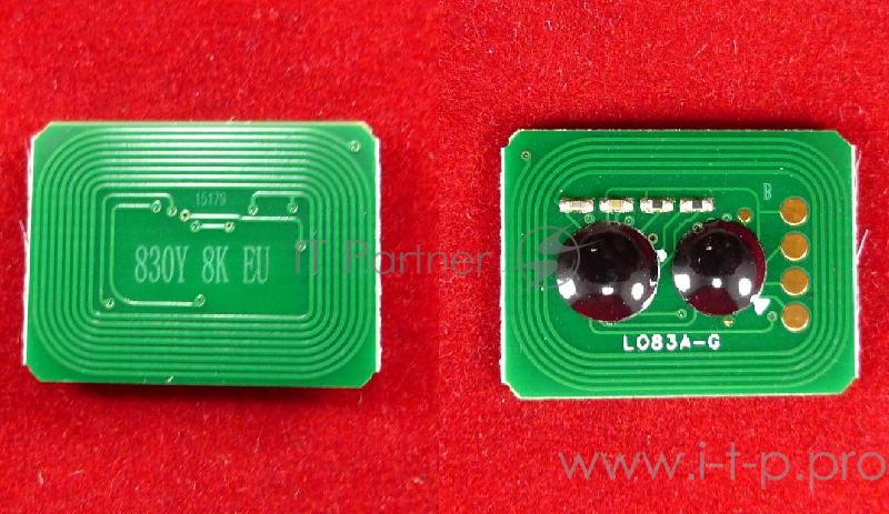 Чип OKI C810, Yellow, 8K (ELP,)