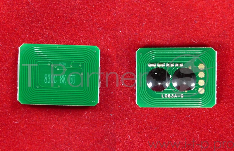 Чип OKI C810, Cyan, 8K (ELP,)