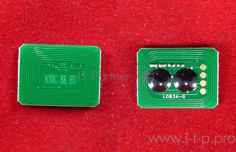 Чип OKI C810, Cyan, 8K (ELP,)