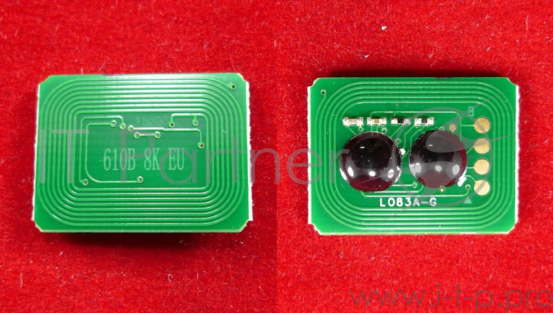 Чип OKI C610, Black, 8K (ELP,)