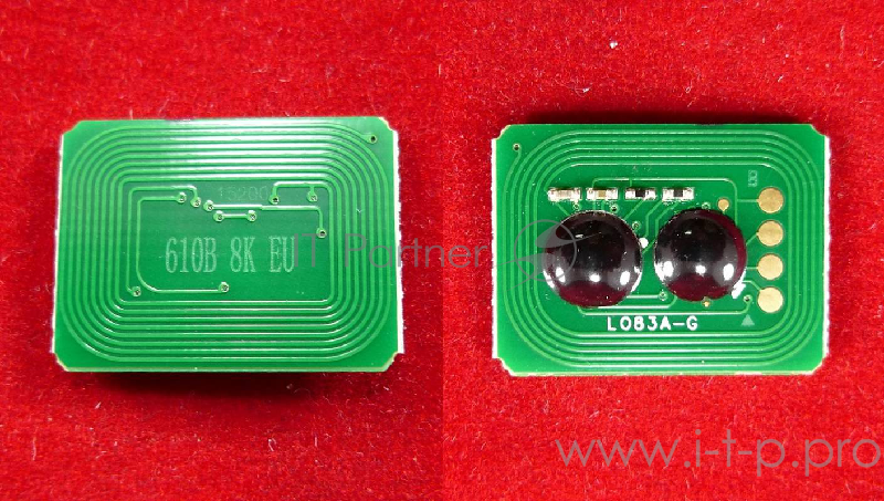 Чип OKI C610, Black, 8K (ELP,)