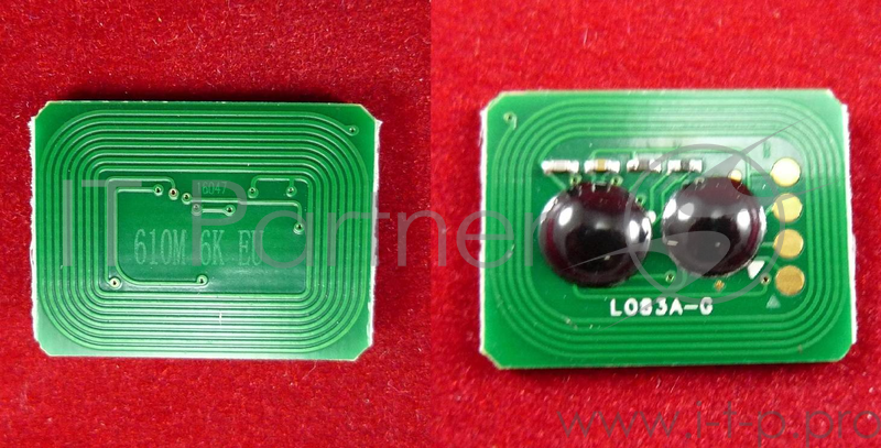 Чип OKI C610, Magenta, 6K (ELP,)