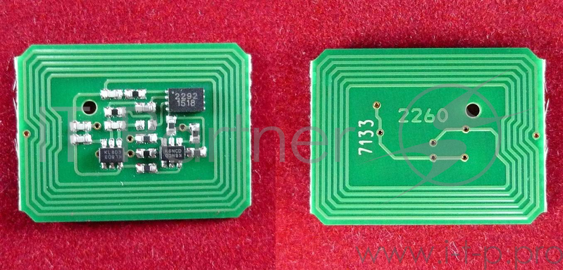 Чип OKI 9655 Yellow 22K (43837133) (ELP,)