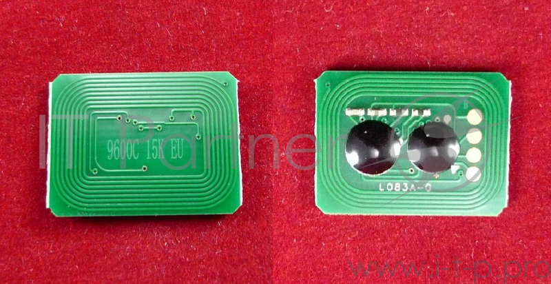 Чип OKI 9600/9650/9800/9850 Cyan 15K (ELP,)