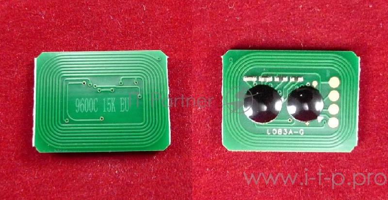 Чип OKI 9600/9650/9800/9850 Cyan 15K (ELP,)