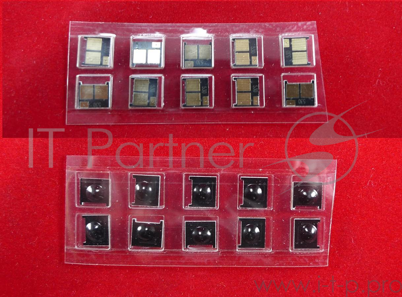 Чип HP Color LaserJet CP2020/CP2025/CM2320 MFP (на 3500К) Black (10 ШТУК) (Uninet)