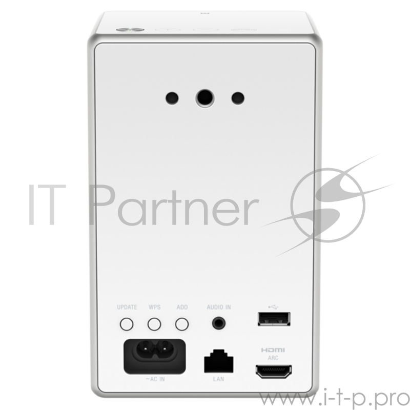 Колонки Sony SRS-ZR5 2.0 белый 60Вт беспроводная Bluetooth/Wi-Fi