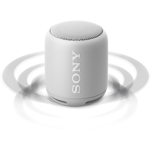 Колонка порт. Sony SRS-XB10 белый 10W Mono BT/3.5Jack 10м (SRSXB10W.RU2)