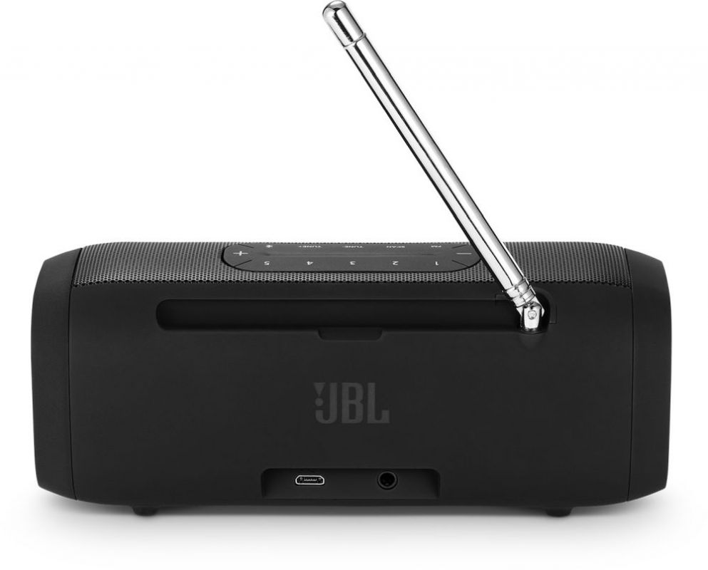Колонка порт. JBL Tuner черный 5W 1.0 BT (JBLTUNERFMBLKRU)