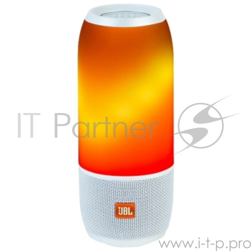 Колонка порт. JBL Pulse 3 белый 20W 2.0 BT/3.5Jack 10м 6000mAh (JBLPULSE3WHTEU)