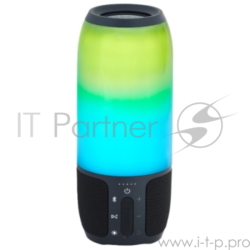 Колонка порт. JBL Pulse 3 черный 20W 2.0 BT/3.5Jack 10м 6000mAh (JBLPULSE3BLKEU)