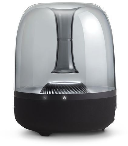 Колонка порт. Harman Kardon Aura Studio 2 черный 30W 2.1 BT/3.5Jack (HKAURASTUDIO2BLKEU)