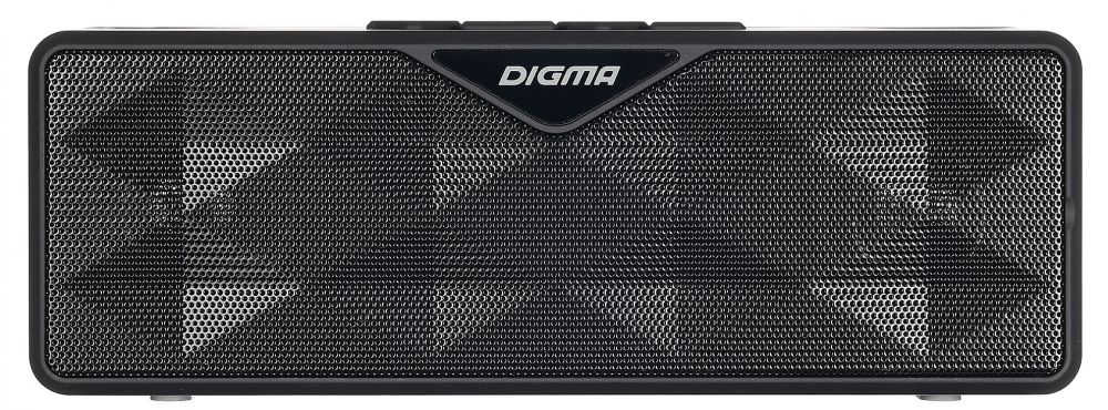 Колонка порт. Digma S-30 черный 6W 1.0 BT