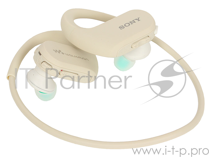 Плеер Flash Sony NW-WS413 4Gb кремовый