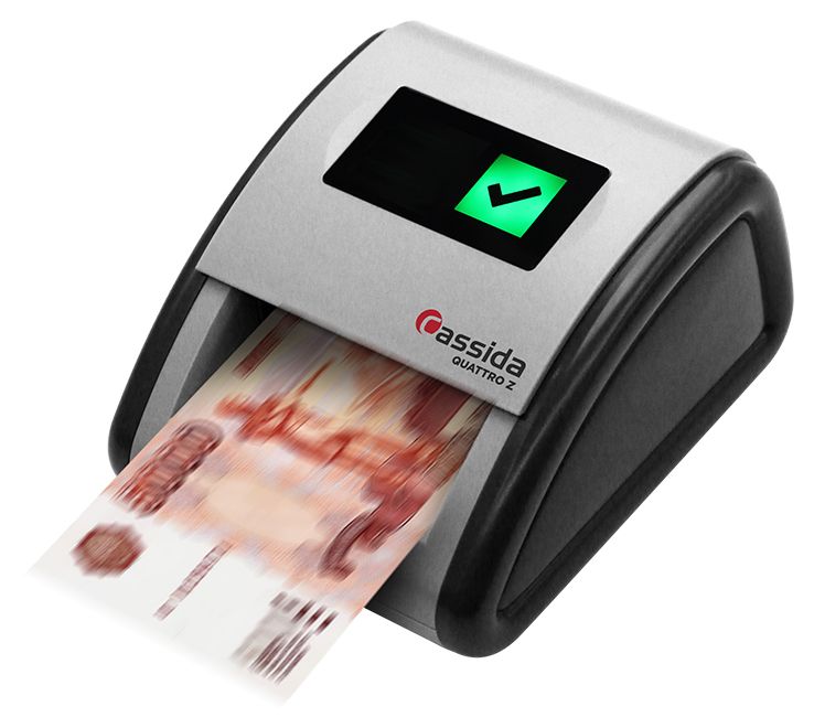 Детектор банкнот Cassida QuattroZ автоматический рубли