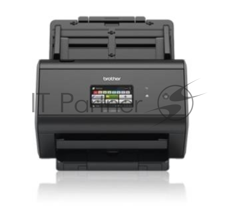 Сканер Brother ADS-2800W сетевой (A4, 600x600 т/д, 30 стр/60 стр, Duplex) USB, GB Ethernet , WiFi, B