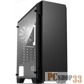 Корпус Zalman S3 черный без БП ATX 2x120mm 2xUSB2.0 1xUSB3.0 audio bott PSU