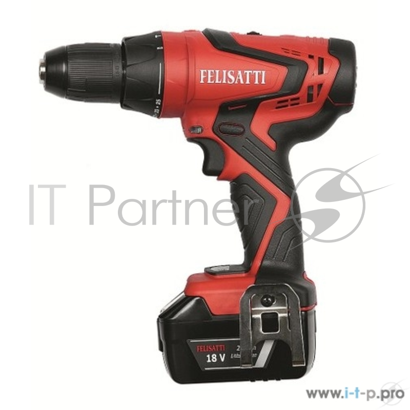 Дрель, Шуруповерт FELISATTI ДА-18ЭР акк. дрель-шуруповерт (Li-ion, 2 аккум., 1,5Ач) 597.5.2.00