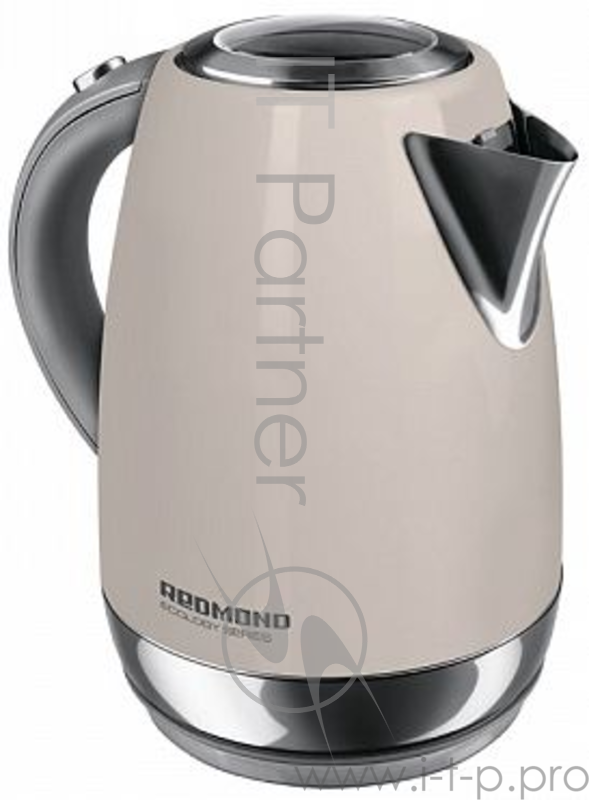 Чайник электрический Redmond RK-M179 1.7л. 2100Вт бежевый (корпус: нержавеющая сталь)