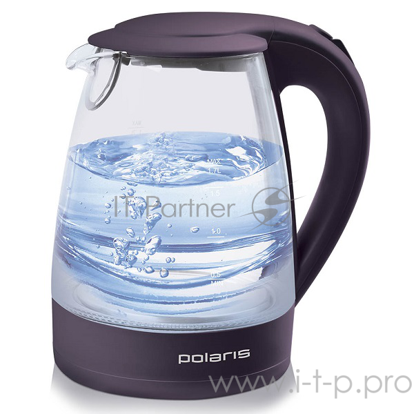 Чайник электрический Polaris PWK 1767CGL темно-фиолетовый